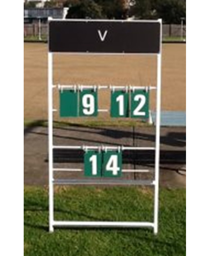 LAWN BOWLS RINK SCOREBOARD